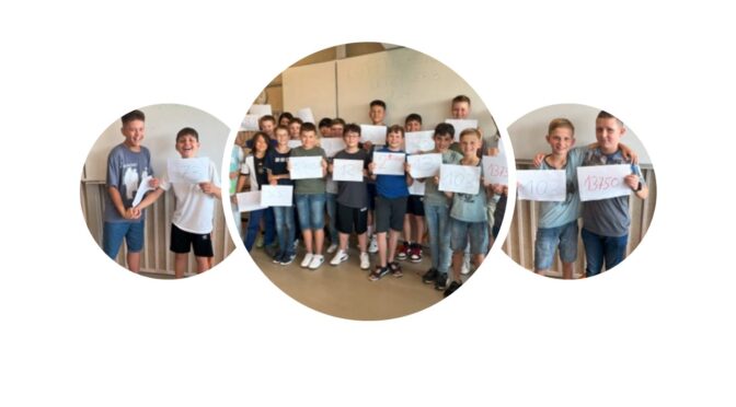 Spannender Kopfrechenwettbewerb begeistert Schülerinnen und Schüler