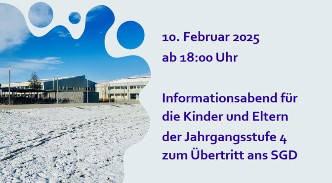 10. Februar ab 18 Uhr – Informationsabend