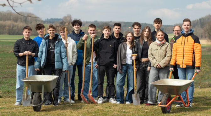 P-Seminar „Pimp my hood“ setzt sich für eine nachhaltige Umwelt ein