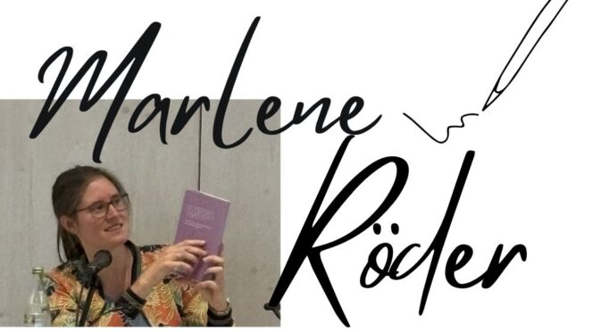 Autorin Marlene Röder liest aus „Zebraland“