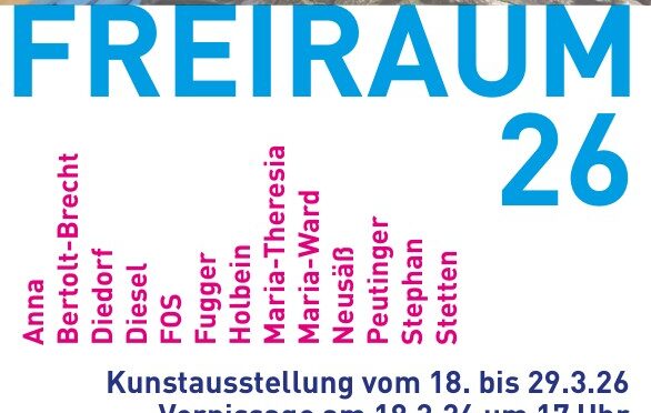 Ausstellung „Freiraum“ – 18.3. ehemaliges Rübsamenhaus Augsburg